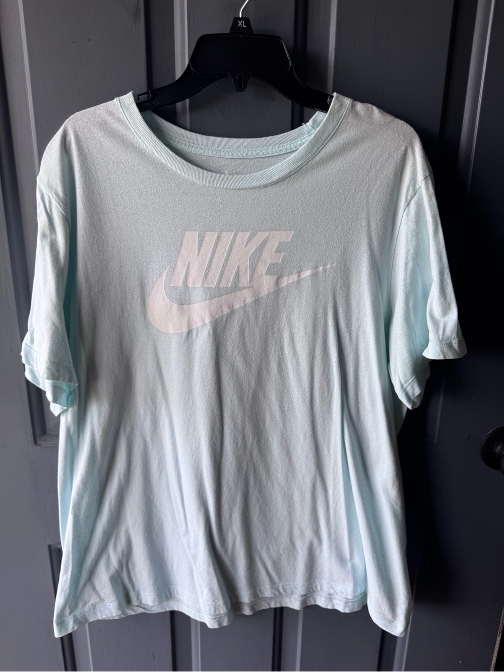 Nike Men’s Mint Green Logo Short Sleeve Tee